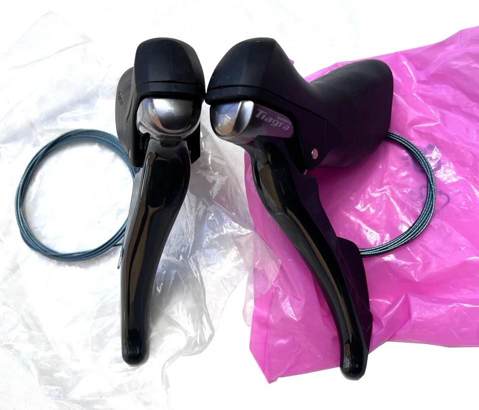 SHIMANO TIAGRA 4700 2x10 Speed STI Dual Control Shifter Brake Lever Road Bike - Image 2 of 2