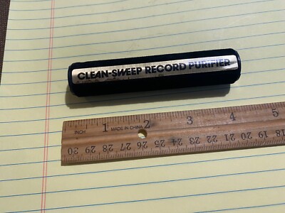 Vintage CLEAN SWEEP RECORD PURIFIER Cleaner Duster LP Anti-static