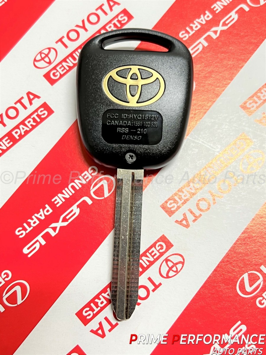 Toyota Land Cruiser 1998-2002 Transmitter Blank Remote Key Genuine
