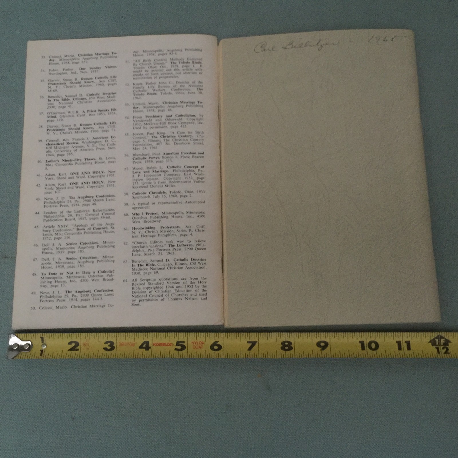 Pamphlet Protestantroman Catholic Marriage Samuel Club Harold