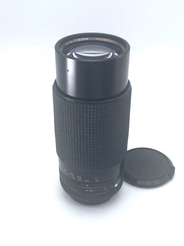 Sears 80-200mm F/4 Macro Breech Lock FD Mount Lens; Excellent Condition