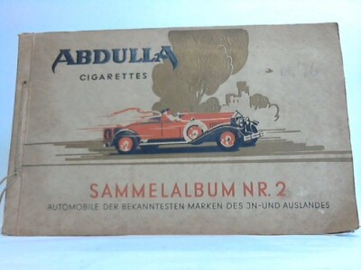 Abdulla & Co Zigarettenfabrik / Berlin (Hrsg.): Automobile der bekanntesten ...