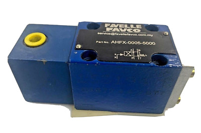 FAVELLE FAVCO AHFX-0005-5000 Pilot-Operated Hydraulic Directional Valve