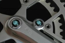 Bianchi crankset dust caps fit shimano campagnolo ofmega gipiemme vintage