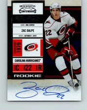 (HCW) 2010-11 Playoff Contenders Rookie Tickets Autograph Zac Dalpe RC 07740