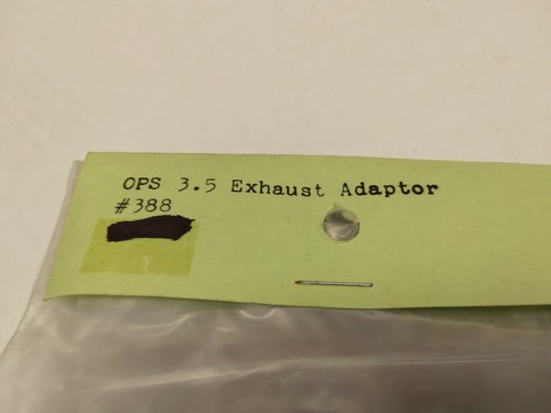 Adaptador de escape OPS 3.5 modelo motor #388 - Imagen 3 de 4