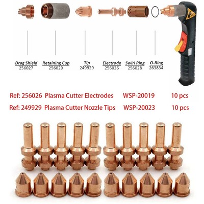 Elektrode 256026 Spitze 249929 für Spectrum 875 automatische Drahtschneidemasch