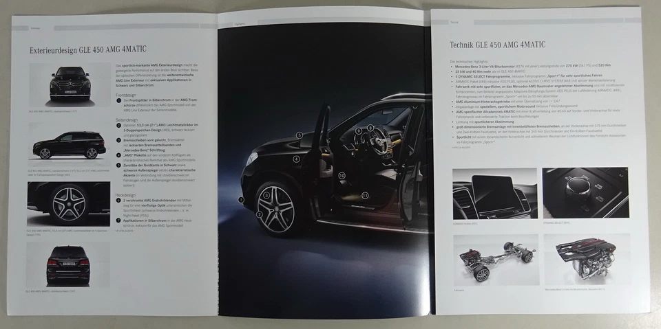 Info Prodotto/Vorteile Mercedes-Benz Gle 450 AMG 4Matic Stand 10/2015 Foto 2 de 2