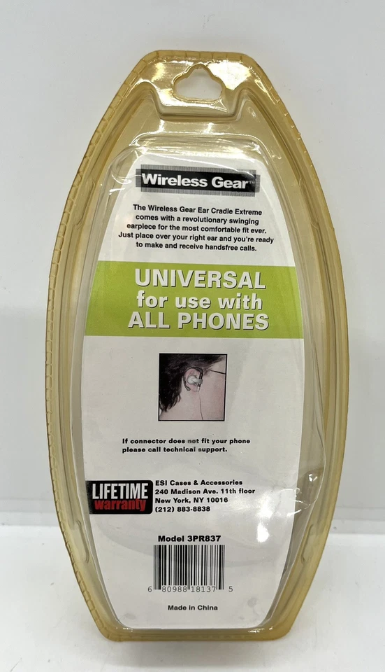 Nuevo en embalaje equipo inalámbrico con cable mano libre auricular modelo 3PR837 Foto 3 de 3