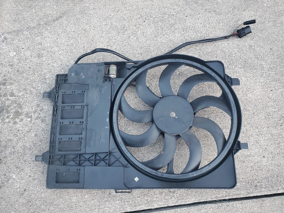 Conjunto de ventilador de refrigeración MINI COOPER 2002-2008 con 2 arneses cables  Foto 4 de 4