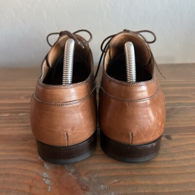 Magnanni Men Dress Shoes Size US 10 M Cognac Brown Oxford  display picture 1