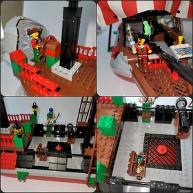 Lego 7075 Pirates Captain Redbeard's Pirate Ship 100% Complete w/📦+Instructions