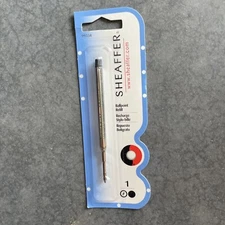 Sheaffer K Ballpoint Pen Refill, Fine Point, Black Ink #99334