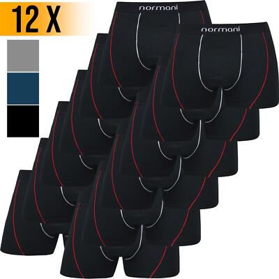 12 elastische Herren Baumwoll Boxershorts langlebig atmungsaktiv bequem waschbar