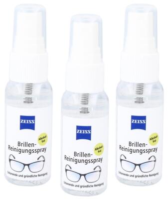ZEISS 0611-435 Brillen Reinigungsspray 30 ml im extra Sparpack, 3 x 30 ml