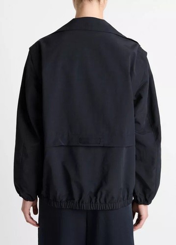 New Vince Women’s Nylon Track Jacket V049891566 Coastal Blue - Relaxed Fit - S - Picture 21 of 22