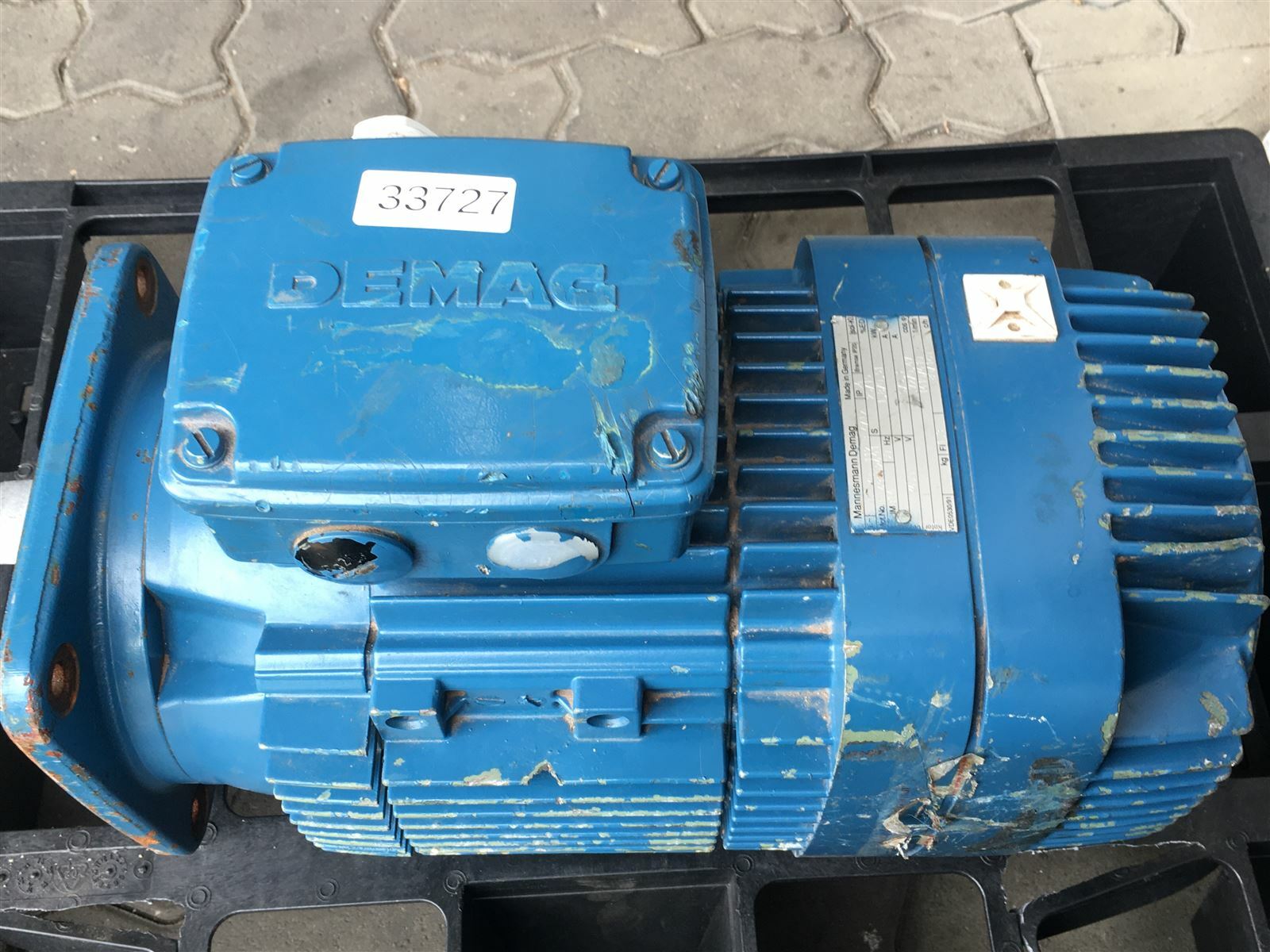 mannesmann-demag-0-51-kw-410-min-gear-motor-kbh-112-b-4-12-gearbox
