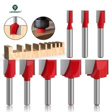 1/4"(6.35mm) or 6mm Shank Bottom Cleaning Carbide Router Cutter bits woodworking
