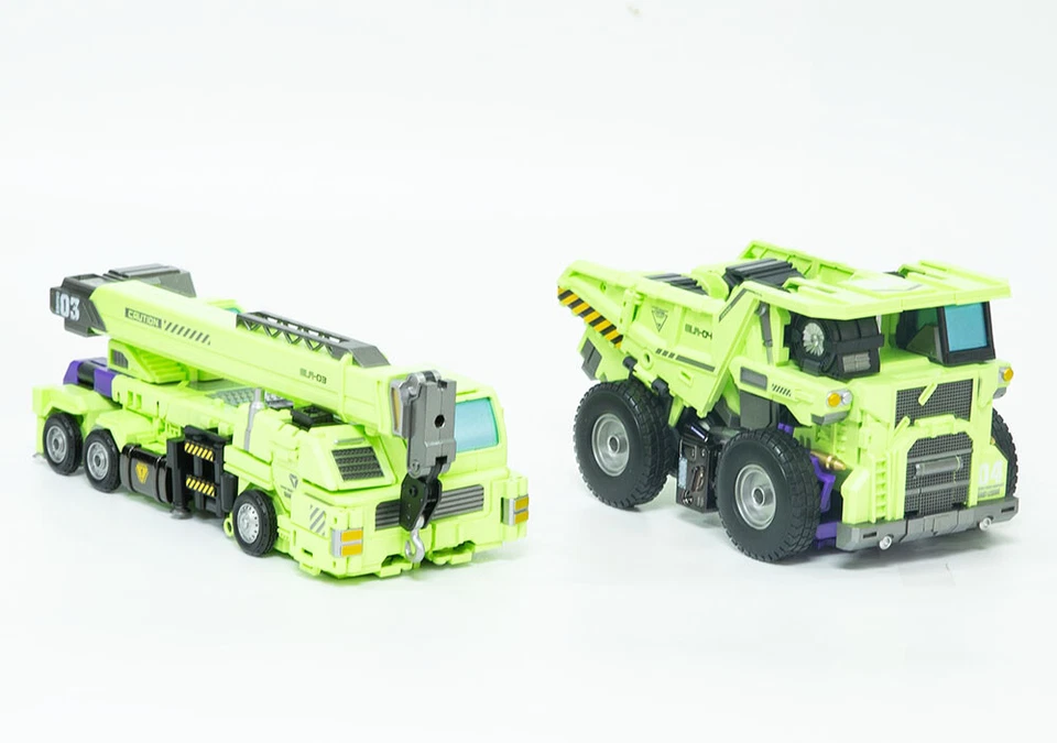 Mecha Invasion Giant Legion GLA-03&04 Hook Long Haul Devastator Set B Figure - Image 2 of 4