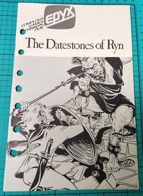 Vintage Computer Manual The Datestones of Ryn Epyx 1981 Radio Shack TRS-80 Color