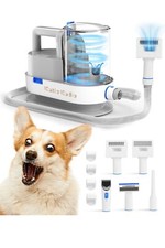 Dog Grooming Kit  Vacuum,2.5L Low Noise 5-in-1 Pet Grooming Kit 99 Suction