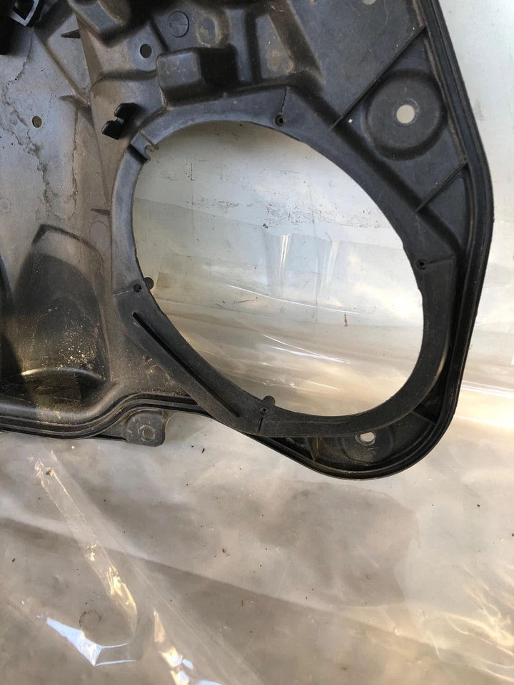 2004 MAZDA 3 Front Door Regulator with Carrier and Door Handle LH OEM - Image 2 of 4