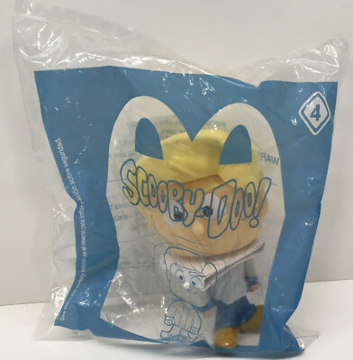 McDonald's Happy Meal Toy Scooby-Doo! #4 Fred Bobblehead 2021 Unopened