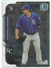 Brandon Finnegan Cincinnati 2015 Bowman Chrome Rookie Card *