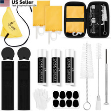 Boao 23 Pcs Clarinet Cleaning Kit All in One Accessories Set with Yellow