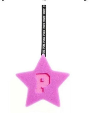 Victoria s Secret PINK BUBBLE BABES Star Bath Sponge NWT
