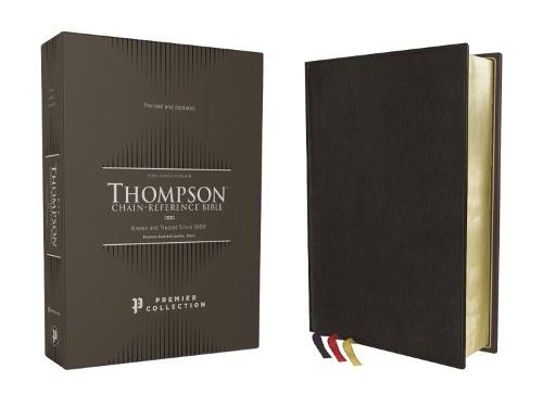 KJV, Thompson Chain-Reference Bible, Premium Goatskin Leather... - 9780310459279