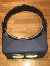 DONEGAN OPTICAL OPTIVISOR OPTI-Visor Magnifying Head-mount Visor Lab Mechanic