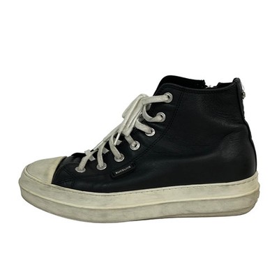 RUCO LINE - Black White Leather Women's Sneakers