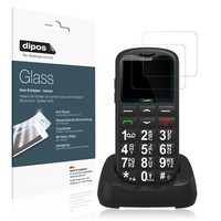 2X Schutzfolie FüR Uleway Seniorenhandy - Anti-Shock 9H Folie Dipos Glass