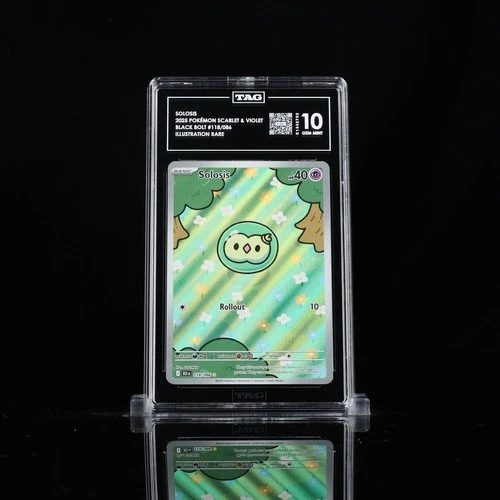 TAG 10 Solosis 118/086 Sv: Black Bolt Holo