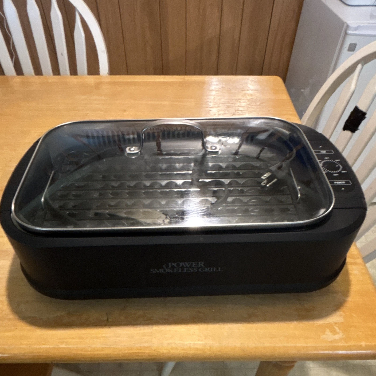 Power Smokeless Grill PG-1500 Indoor Electric Grill 1500W Nonstick Black
Opens in a new window or ta