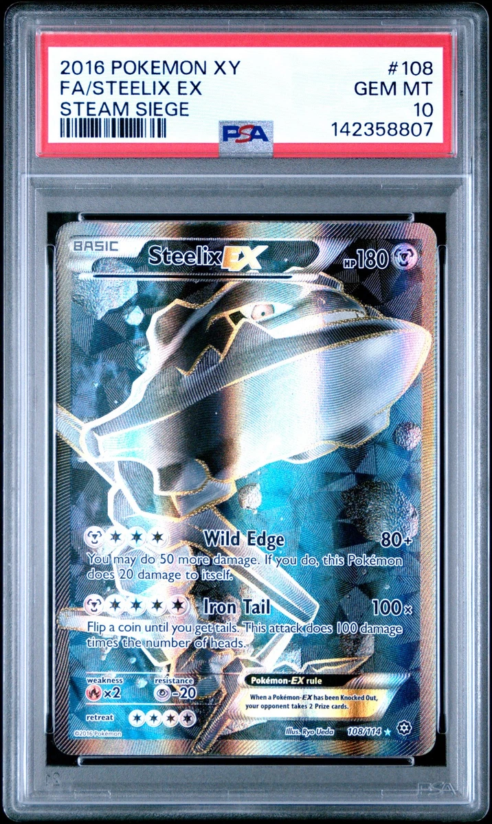 Pokémon TCG Professional Sports Authenticator (PSA) Steam Siege