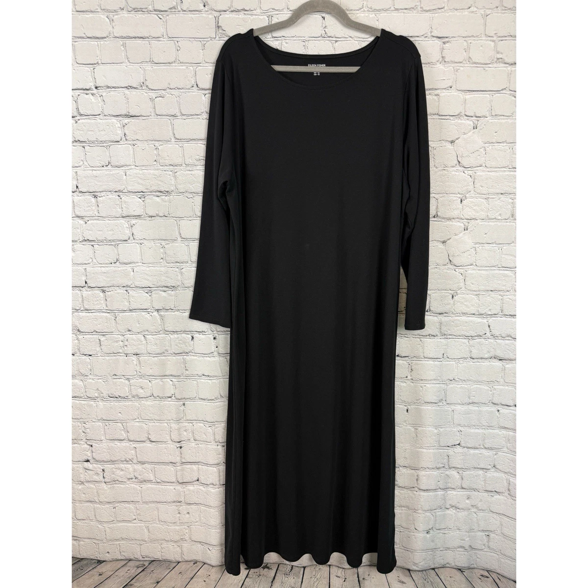 chinese dress ladies Black Scoop Neck Dress  Skal Moon Boutique