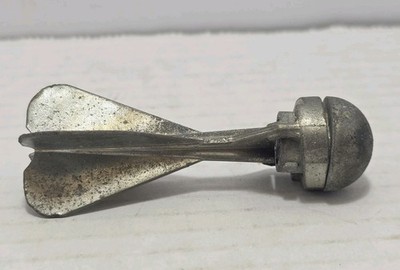 Caltoy Corp North Lake, ILL 60164 Vintage Metal Cap Grenade, Missile, Toy