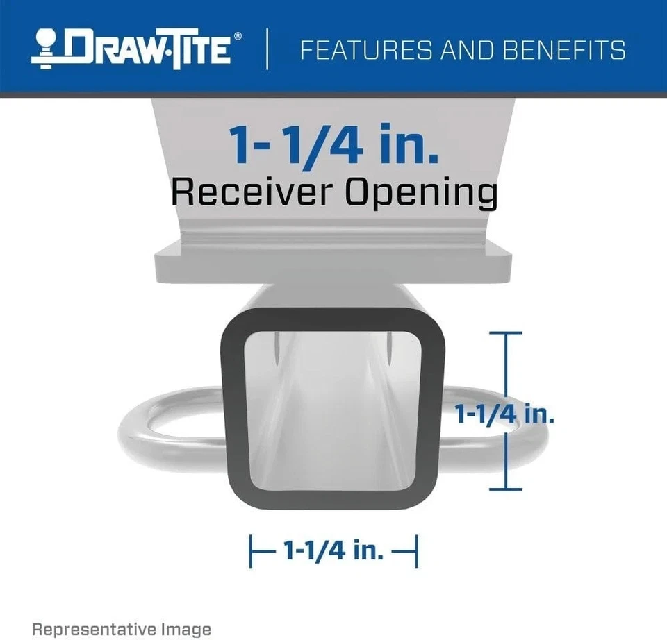 Class 1 Trailer Hitch for Nissan Altima 2007-25 Maxima 2009-23 1-1/4" Receiver🚗 - Image 3 of 4