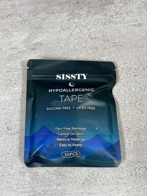 Sissity Hypoallergenic Tape Silicone-Free Latex-Free 35 PCS Medical New