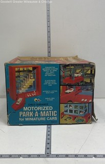 Vintage Child Guidance Motorized Park A Matic for Miniature Cars Toy No. 7000