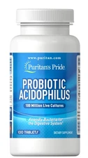 Puritan's Pride Probiotic Acidophilus - 100 Capsules