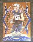 2025 Panini Phoenix Football Orange Winter Hunter Henry #97