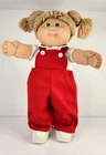 Cabbage Patch Kid Wheat Poodle Hair Girl, KT, HM3, Green Eyes
