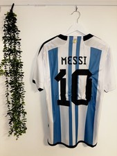 Argentina Messi Football Shirt Jersey Men Size M