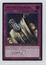 Solemn Judgment Unlimited YuGiOh OTS Tournament Pack Series 12 #OP12-EN003