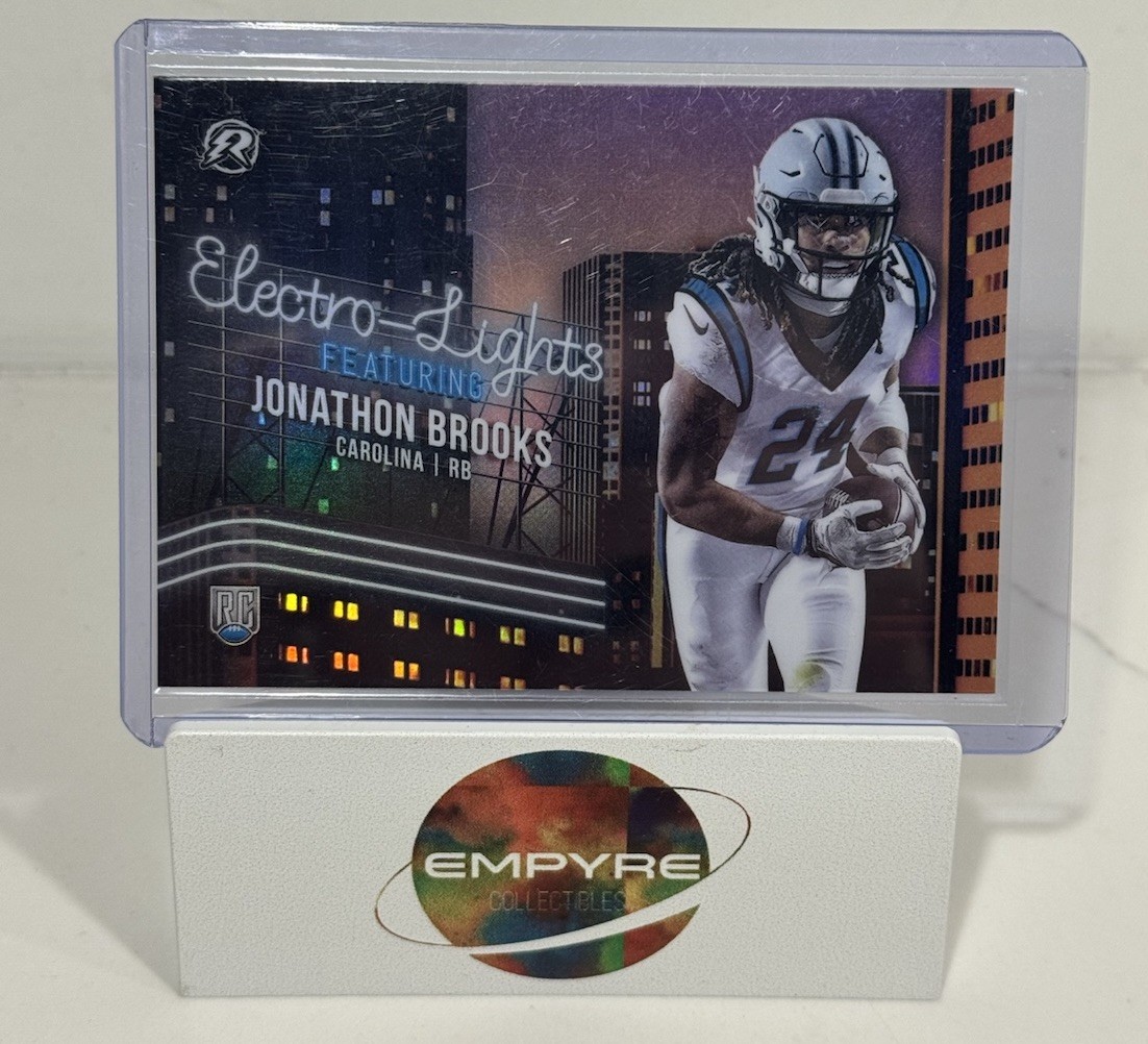 2024 Topps Resurgence Electro Lights Jonathon Brooks Rookie Card Case Hit SSP