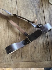 Sam Browne Vintage British Army Belt
