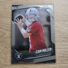 Panini 2025 Prizm Rookie Cam Miller Las Vegas Raiders NFL Football Card #362